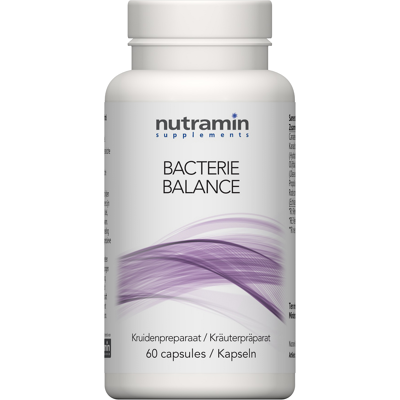 Afbeelding van Nutramin Bacterie Balance, 60 capsules