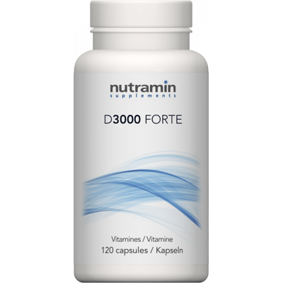 Afbeelding van Nutramin NTM D 3000 forte 120 capsules