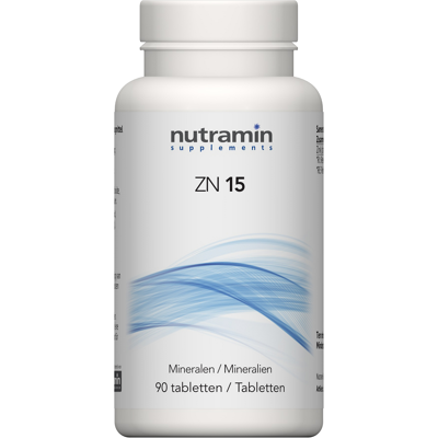 Afbeelding van Nutramin Ntm Zn 15, 90 tabletten