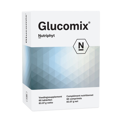 Afbeelding van Nutriphyt Glucomix Tabletten 60TB