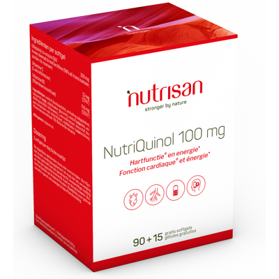Afbeelding van Nutrisan Nutriquinol 100 mg 90+15 softgels