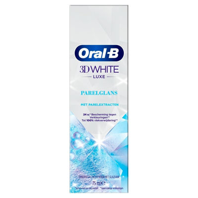 Afbeelding van Oral B Tandpasta 3d White Luxe Parelglans, 75 ml