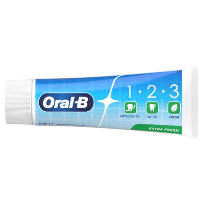 Afbeelding van Oral B Tandpasta 1 2 3 Frisse mint 75 ml