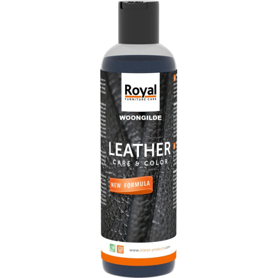 Afbeelding van Oranje Royal Leather Care &amp; Color Donkerbruin 200ML