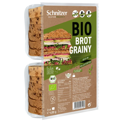 Afbeelding van Schnitzer Organic Bread &#039;n Toast Grainy