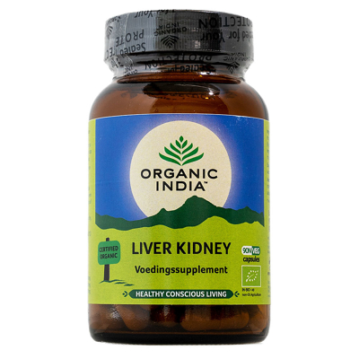 Afbeelding van Organic India Liver kidney bio 90 capsules