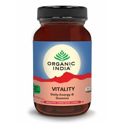 Afbeelding van Organic India Vitality Capsules 90CP