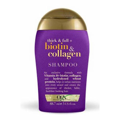 Afbeelding van OGX Mini Shampoo Thick &amp; Full Biotin Collagen 89ML