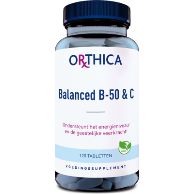 Afbeelding van Orthica Balanced B50 &amp; C, 120 tabletten