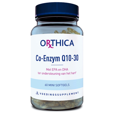 Afbeelding van Orthica Co Enzym Q10 30mg Softgels