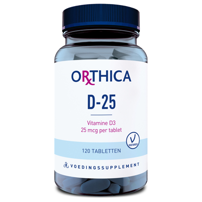 Afbeelding van Orthica D 25 Tabletten