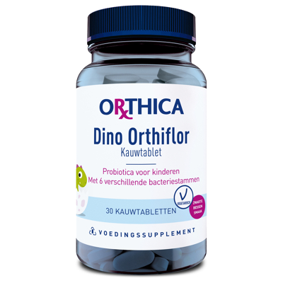 Afbeelding van Orthica Dino Orthiflor, 30 Kauw tabletten