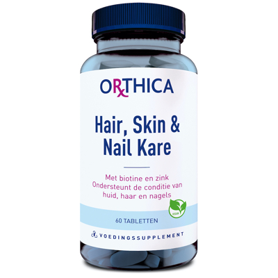 Afbeelding van Orthica Hair, Skin &amp; Nail Kare Tabletten 60TB