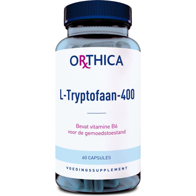 Afbeelding van Orthica L tryptofaan 400, 60 capsules