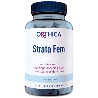 Afbeelding van Orthica Strata Fem Tabletten 120TB