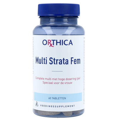 Afbeelding van Orthica Strata Fem, 60 tabletten