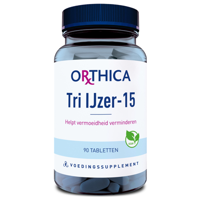 Afbeelding van Orthica Tri Ijzer 15 Tabletten