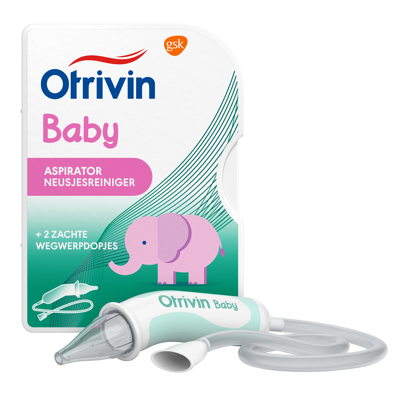 Afbeelding van Otrivin Baby Aspirator Neusjesreiniger bij een verstopte neus 1ST