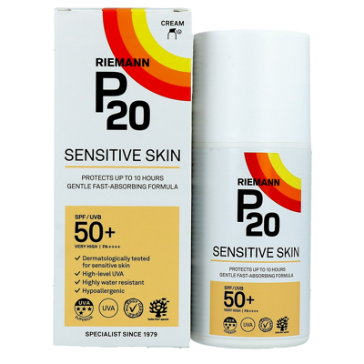 Afbeelding van P20 Zonnebrand Sensitive Skin SPF50+