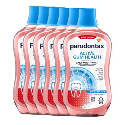 Afbeelding van Parodontax Extra Fresh Mint Mondwater voor gezond tandvlees 500ML