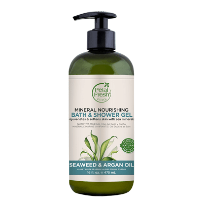 Afbeelding van Petal Fresh Bath &amp; Shower Gel Seaweed Argan Oil 475 Ml