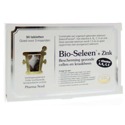 Afbeelding van Pharma Nord Bio Seleen + Zink Tabletten 90TB