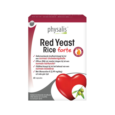 Afbeelding van Physalis Red Yeast Rice Forte Capsules 60CP