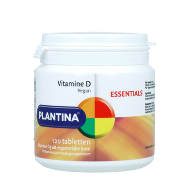 Afbeelding van Plantina Vitamine D 400ie 120tb