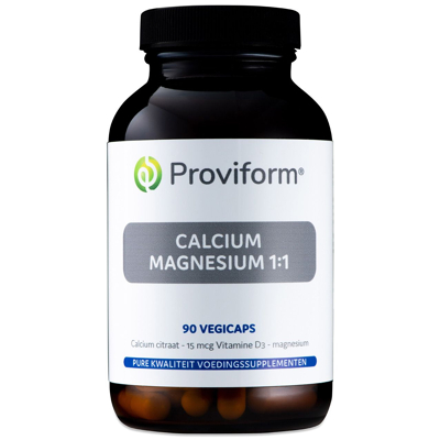 Afbeelding van Proviform Calcium magnesium 1:1 &amp; D3 90 vcaps