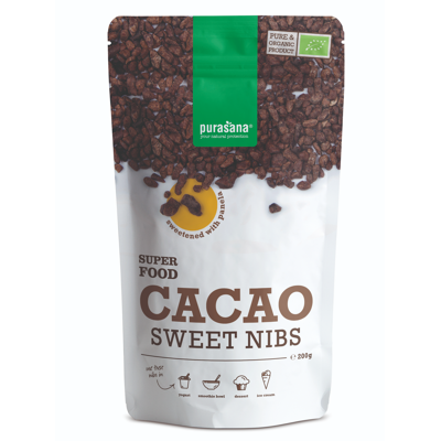 Afbeelding van Purasana Cacao Sweet Nibs