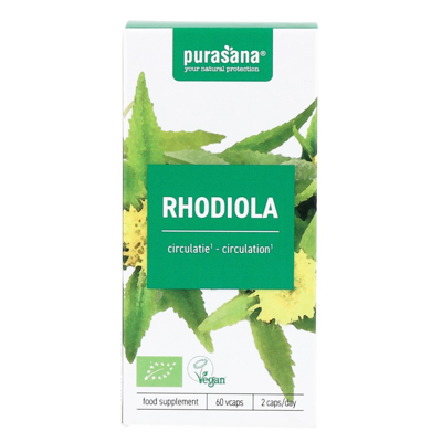 Afbeelding van Rhodiola capsules bio 60 pcs.