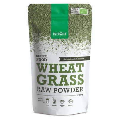 Afbeelding van Wheat grass raw powder (200 Gram)