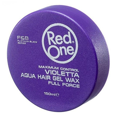 Afbeelding van RedOne hairwax Aqua Hair Wax Maximum Control (violett) 150ml