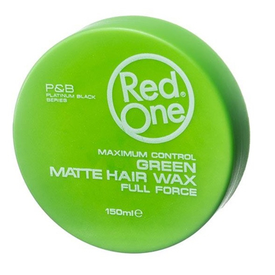 Afbeelding van RedOne hairwax Matte Aqua Hair Wax (groen) 150ml