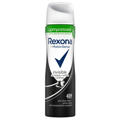 Afbeelding van Rexona Deodorant spray compressed invisible diamond 75 ml