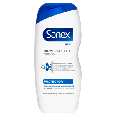 Afbeelding van Sanex BiomeProtect Dermo Protector Douchegel Voordeelverpakking 4x250ML