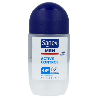 Afbeelding van Sanex Men Deoroller Dermo Active Control 50ML