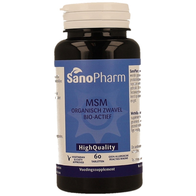 Afbeelding van Sanopharm MSM Tabletten 60TB
