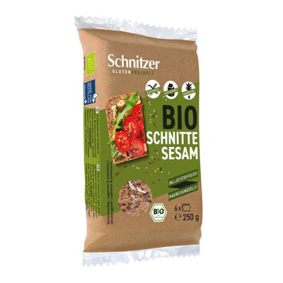 Afbeelding van Schnitzer Sesambrood Bio 250 gr