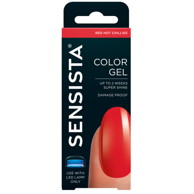 Afbeelding van Sensista Color Gel Red Hot Chillies 7.5ML