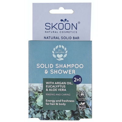 Afbeelding van Skoon Solid Shampoo &amp; Shower Bar 2 in 1