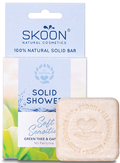 Afbeelding van Skoon Shower Bar Soft &amp; Sensitive 90GR