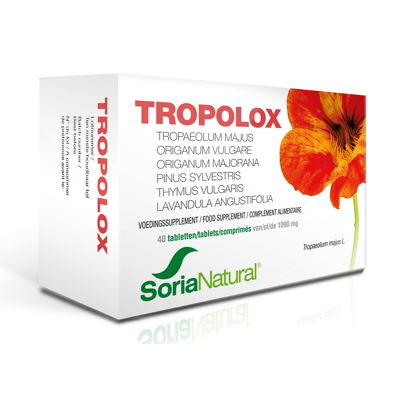 Afbeelding van Soria Natural Tropolox Tabletten 40TB