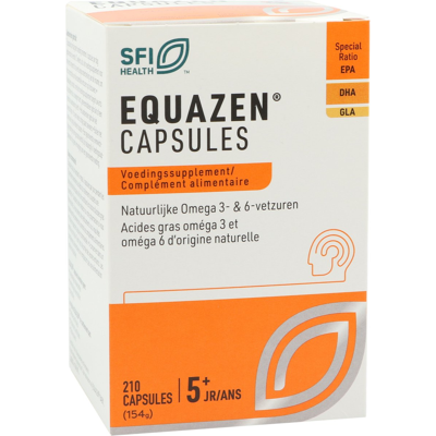 Afbeelding van Equazen Eye Q capsules Omega 3 &amp; 6 vetzuren, 210