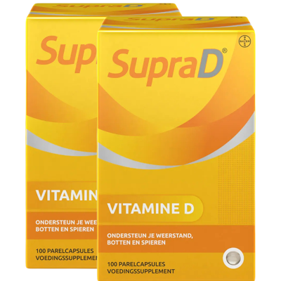 Afbeelding van Supradyn SupraD Parelcapsules Vitamine D voor sterke botten en spieren 100CP