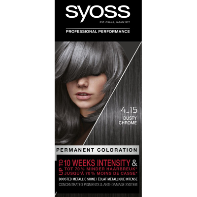 Afbeelding van Syoss Permanent Coloration 4 15 Dusty Chrome