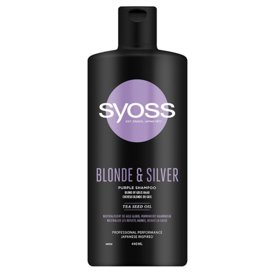 Afbeelding van 2+2 gratis: Syoss Shampoo Blonde and Silver 440 ml