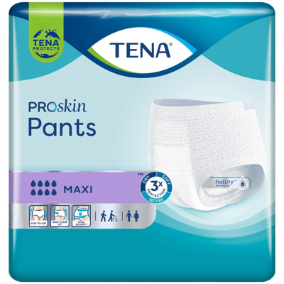 Afbeelding van TENA Proskin Pants Maxi M 10ST
