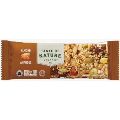 Afbeelding van Taste Of Nature Almond granenreep 40 g
