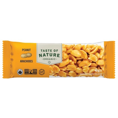 Afbeelding van Taste Of Nature Peanut Reep 40GR